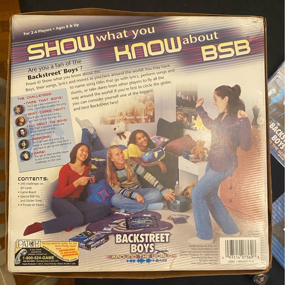 Vintage 2000 Backstreet Boys board game - Picture 4 of 6
